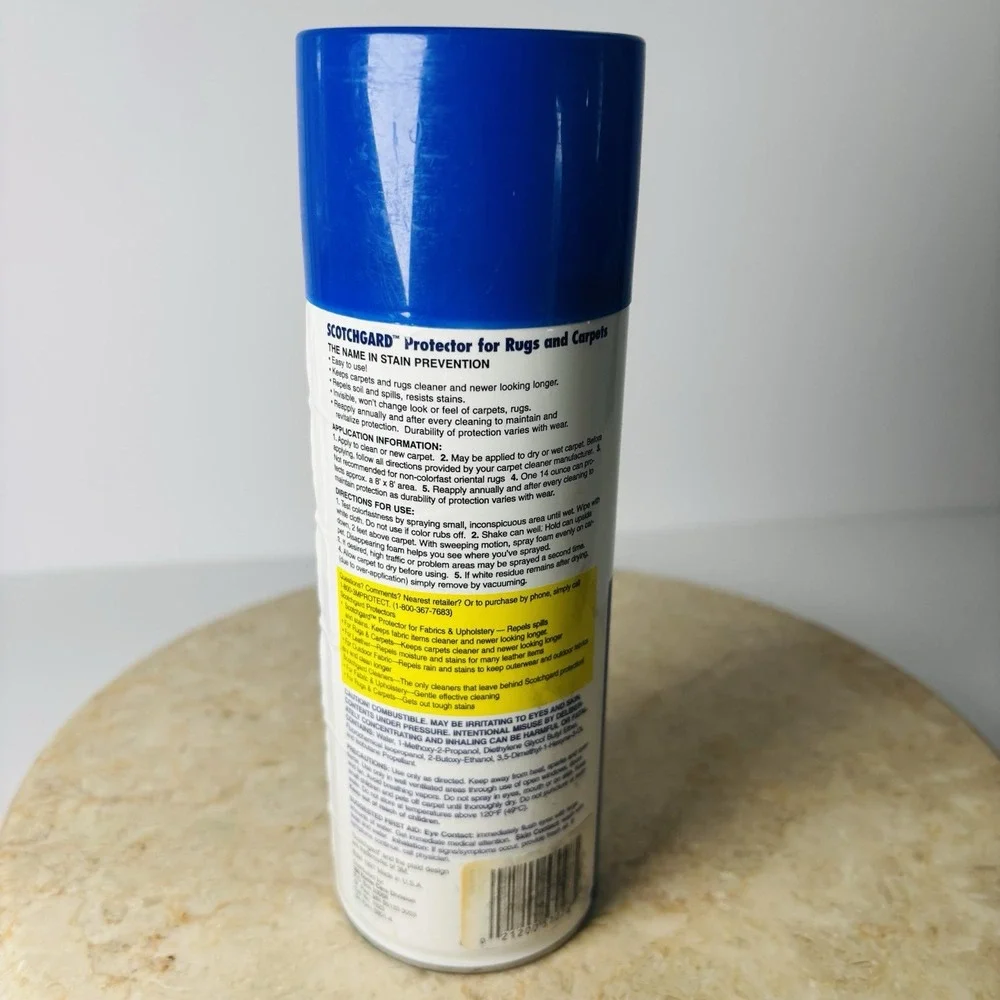 VINTAGE 1997 Scotchgard Protector For Rugs And Carpets NEW/Full Can ~Movie Prop!